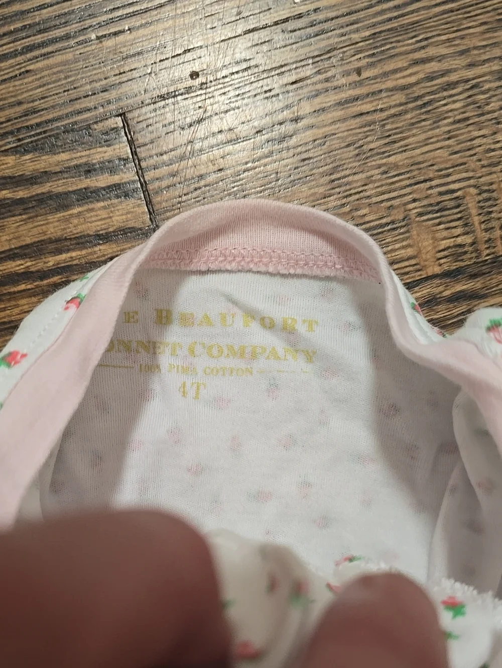 The Beaufort Bonnet Company Noelle's Night Night Port Royal Rosebud 4t